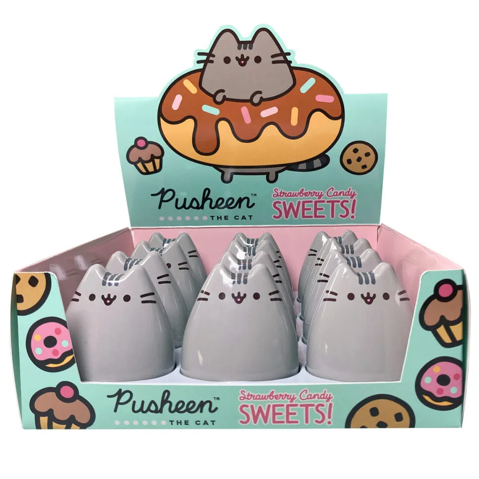Pusheen Cat Candy Tin: 12-Piece Display - Image 4