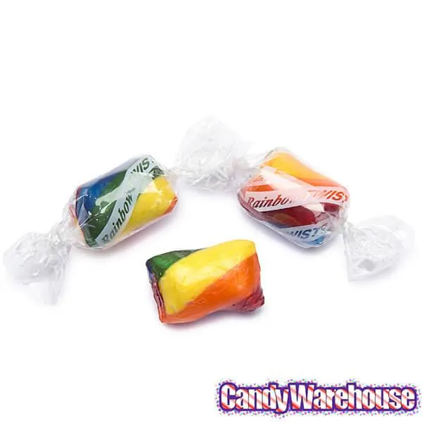Atkinson Hard Candy Twists - Rainbow Cherry: 5LB Bag - Image 2