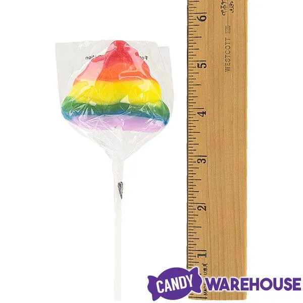 Rainbow Poop Swirl Pops: 12-Piece Box - Image 2