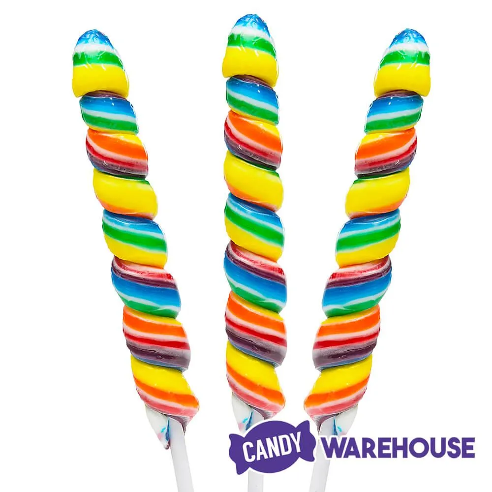 Unicorn Pops 1-Ounce Twist Suckers - Rainbow: 72-Piece Case - Image 2