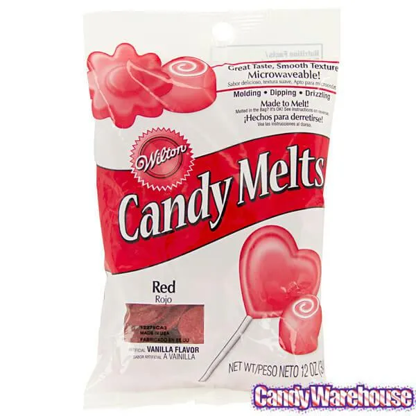Candy Melts - Red: 12-Ounce Bag - Image 4
