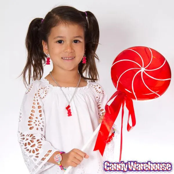 Gummy Bear Necklace - Red - Image 2