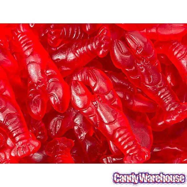 Red Gummy Lobsters: 5LB Bag - Image 5