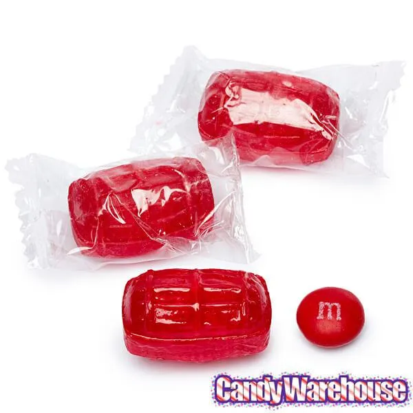 Hard Candy Barrels - Red Hot Cinnamon: 200-Piece Barrel Jar - Image 3
