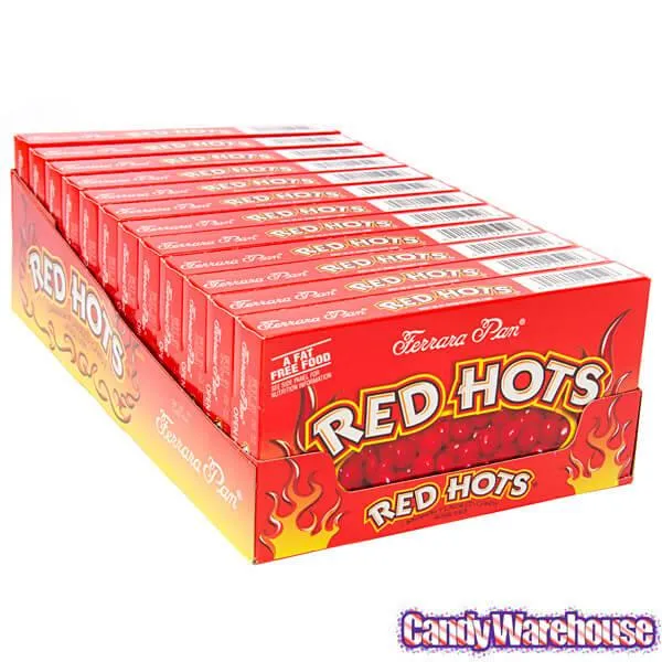 Red Hots Candy 5.5-Ounce Packs: 12-Piece Box - Image 5