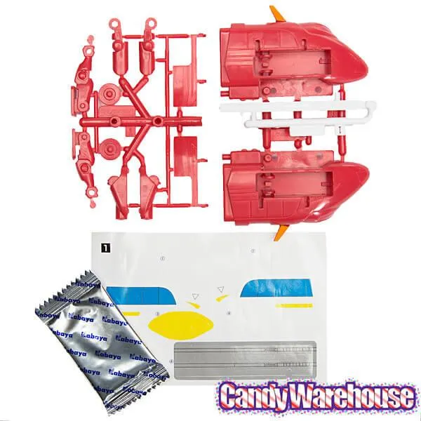Kabaya Train Heroes with Gum - Red - Image 3