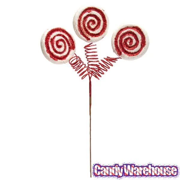 Red Lollipop Spray: 16 Inch - Image 2