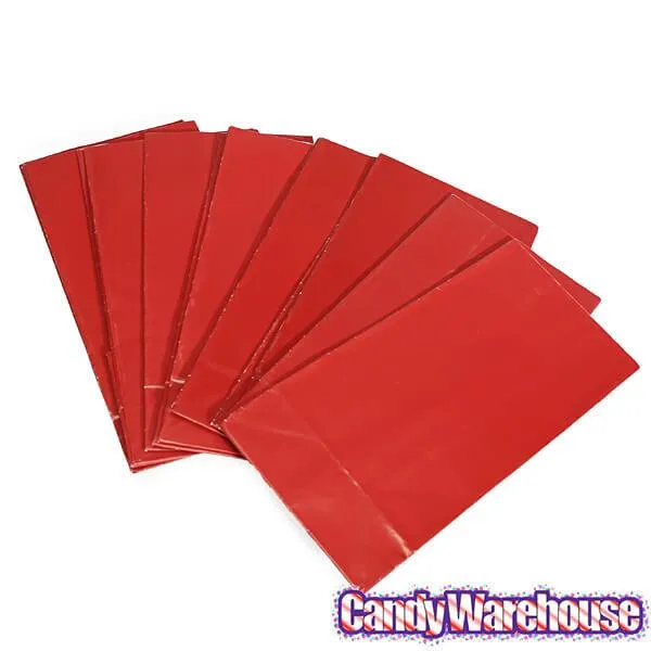Mini Candy Treat Bags - Red: 24-Piece Bag - Image 2
