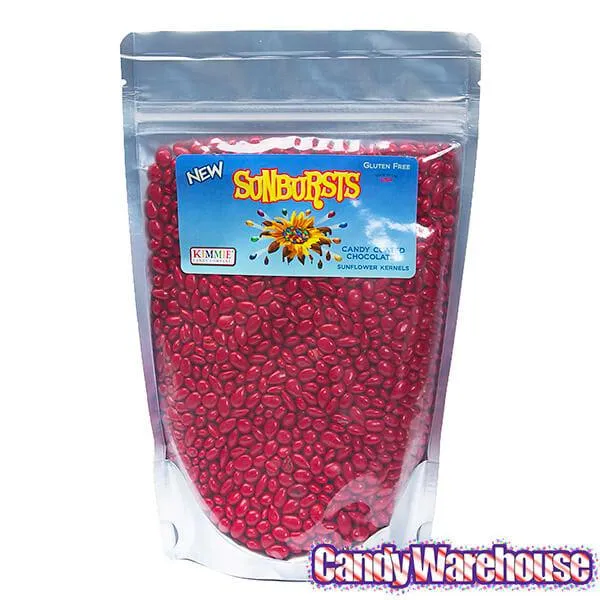 Sunbursts Chocolate Sunflower Seeds - Red: 1LB Bag - Image 2
