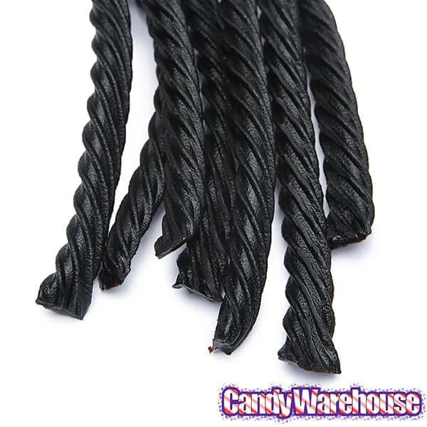 Red Vines Black Licorice Twists Candy: 3.5LB Tub - Image 2