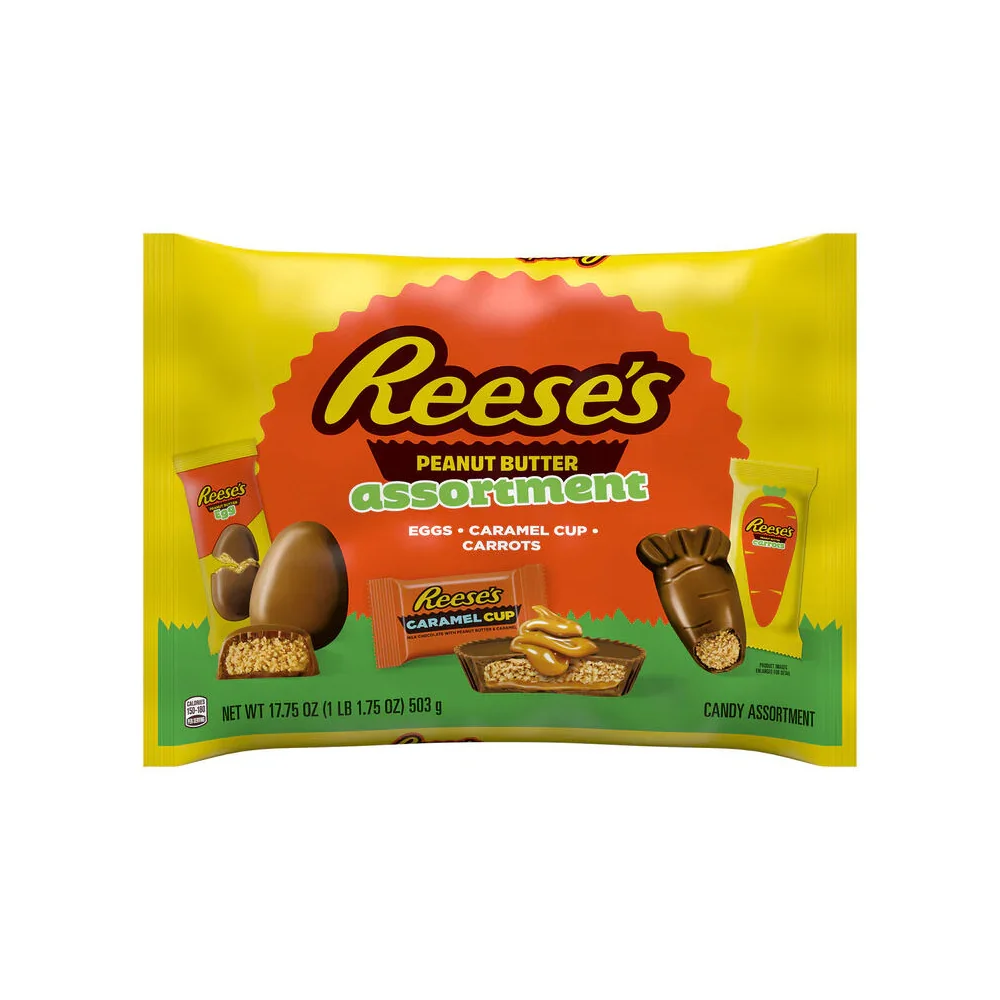 Reese’s Assorted Peanut Butter Shapes Easter Candy: 17.75-Ounce Bag