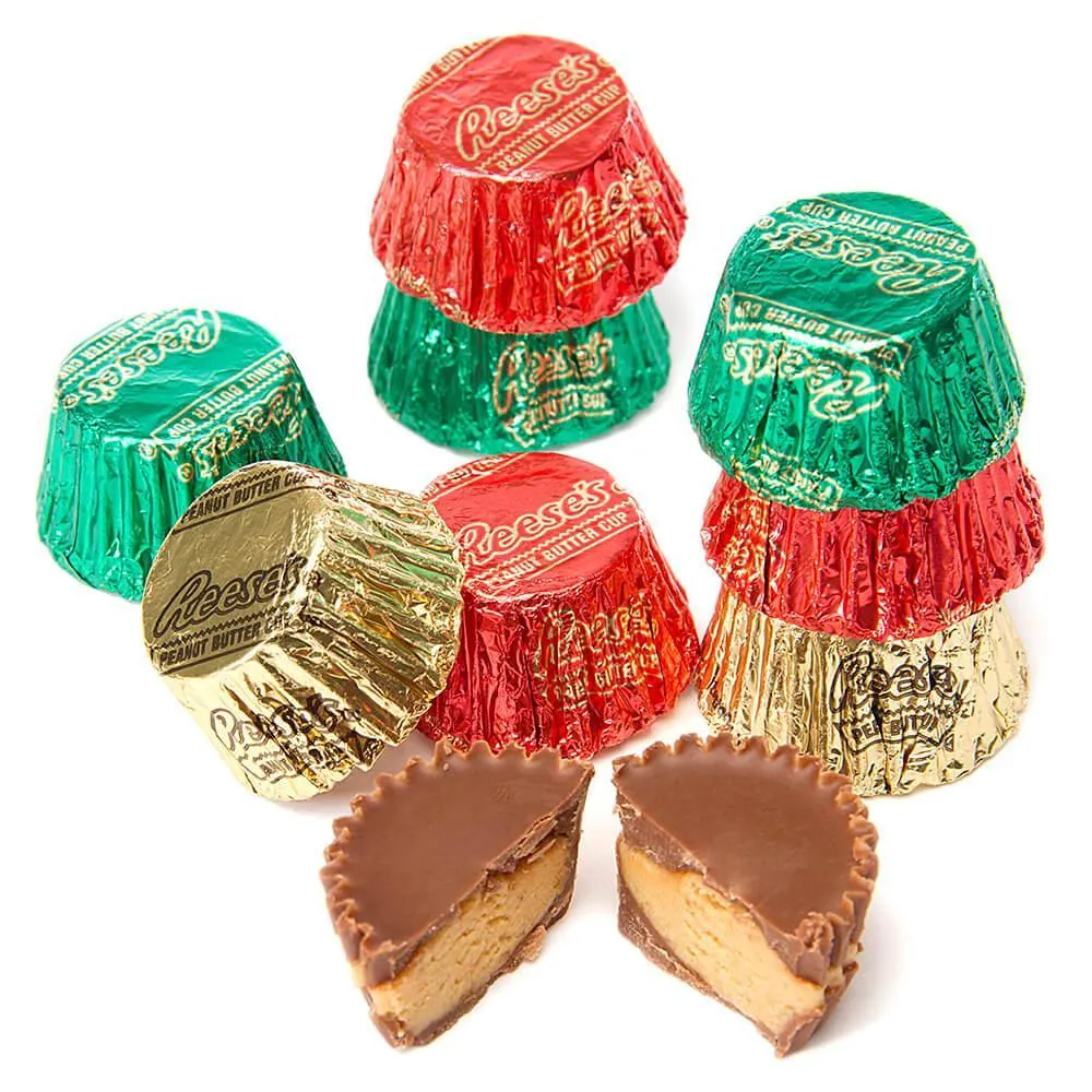 Reeses Christmas Peanut Butter Cups Miniatures: 2LB Jar - Image 2