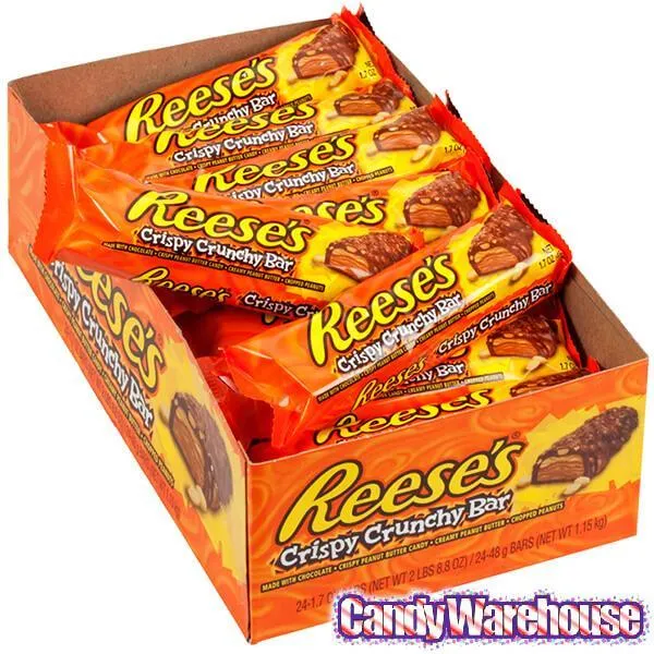 Reese's Crispy Crunchy Candy Bars: 18-Piece Box - Image 2