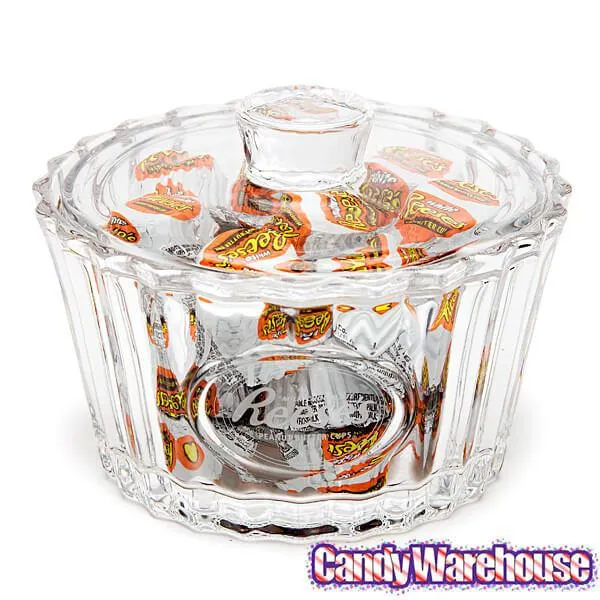 Reese's Crystal Candy Dish with Cover - Image 3