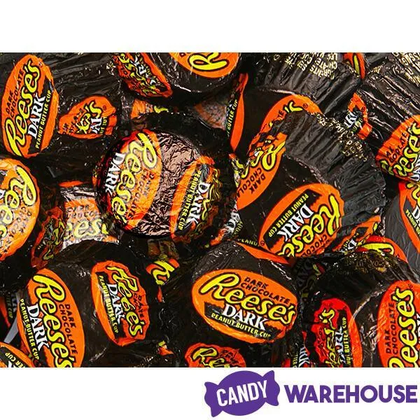 Reese's Dark Chocolate Peanut Butter Cups Miniatures: 10.2-Ounce Bag - Image 4
