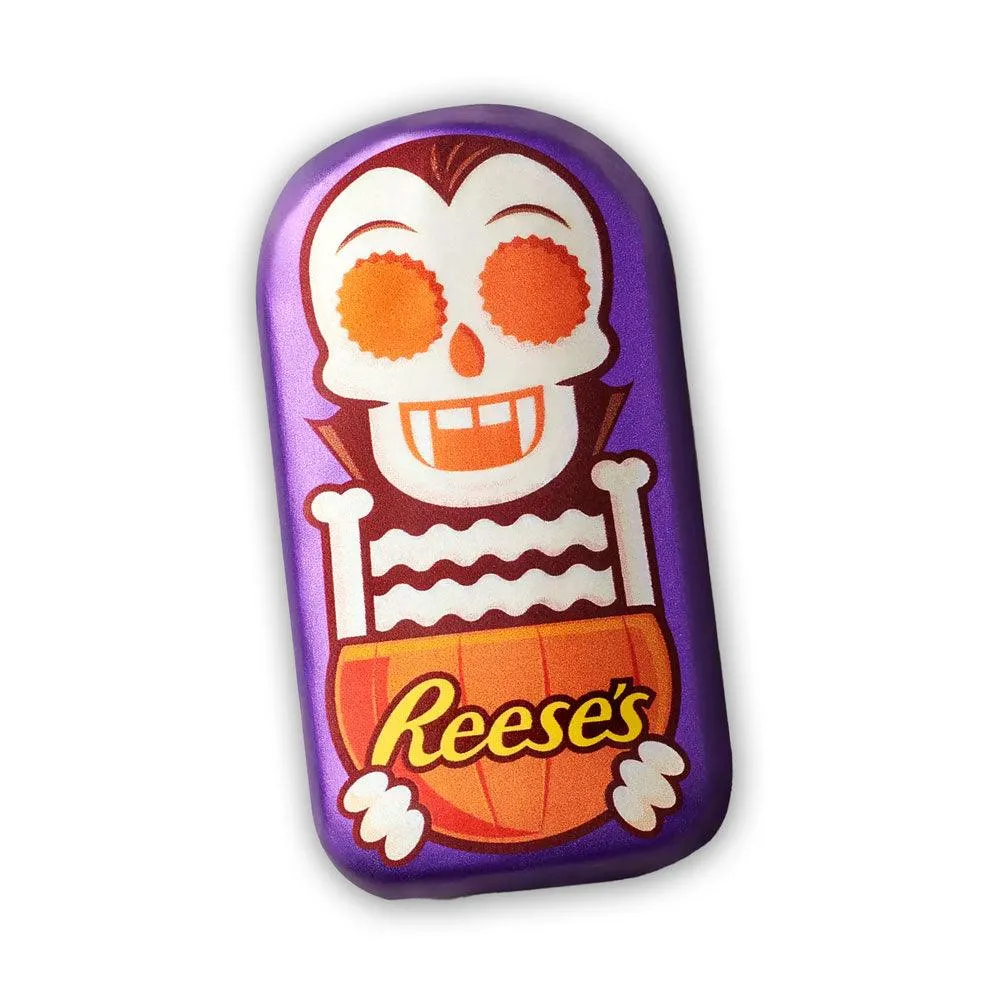 Reese's Halloween Milk Chocolate Peanut Butter Skeletons: 9-Ounce Bag - Image 4