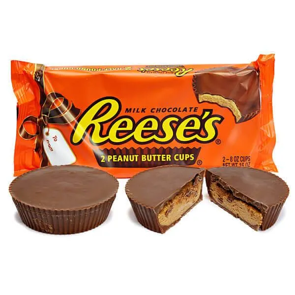 Reeses Jumbo 1-Pound Peanut Butter Cups: 2-Piece Pack - Image 2