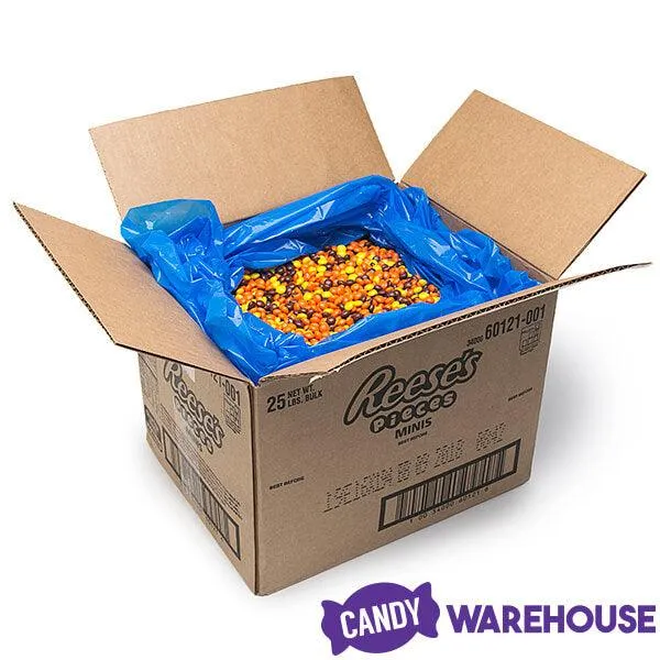 Reeses Mini Pieces Candy: 25LB Case - Image 2