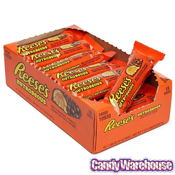 Reese's NutRageous Candy Bars: 18-Piece Box - Image 2