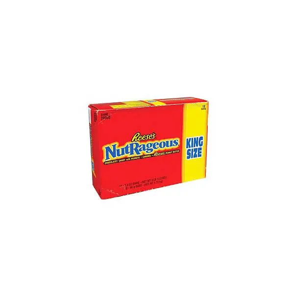 Reese's Nutrageous King Size Candy Bars: 18-Piece Box - Image 2