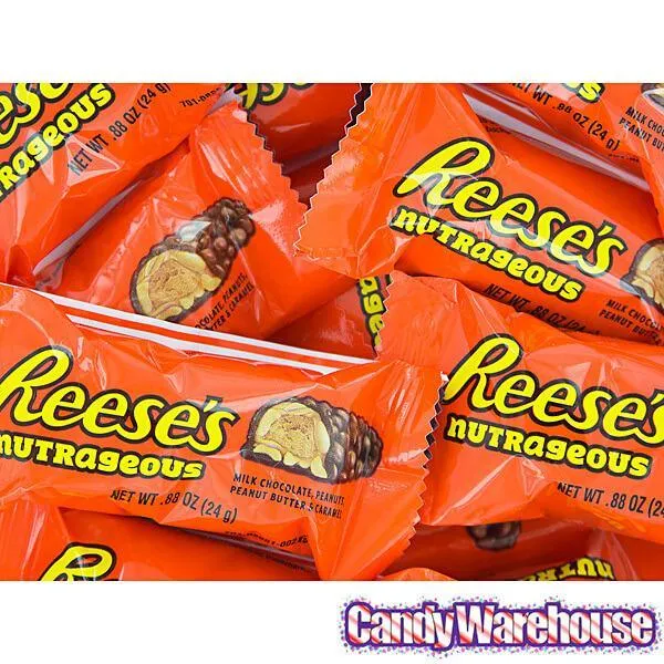 Reese's Nutrageous Snack Size Candy Bars: 10-Piece Bag - Image 2