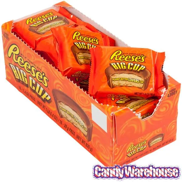 Reese's Peanut Butter Big Cups: 16-Piece Box - Image 3