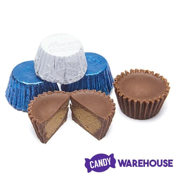 Reeses Peanut Butter Cups Color Combo - Dark Blue and White: 400-Piece Box - Image 3