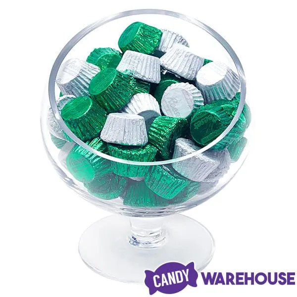 Reeses Peanut Butter Cups Color Combo - Dark Green and White: 400-Piece Box - Image 2