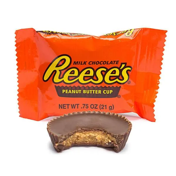 Reese's Peanut Butter Cups Snack Size Packs: 24-Piece Bag