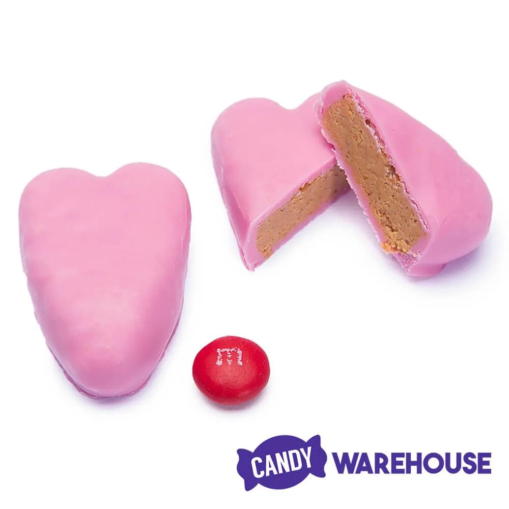Reese's Peanut Butter Filled Pink Chocolate Hearts: 15-Piece Bag - Image 2