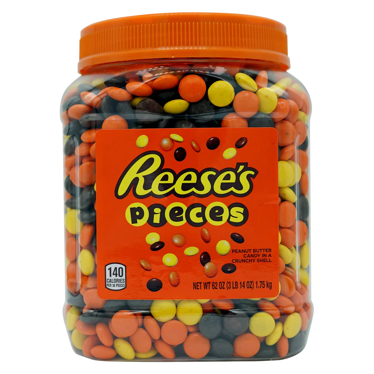 Reese's Pieces Candy: 3LB Jar