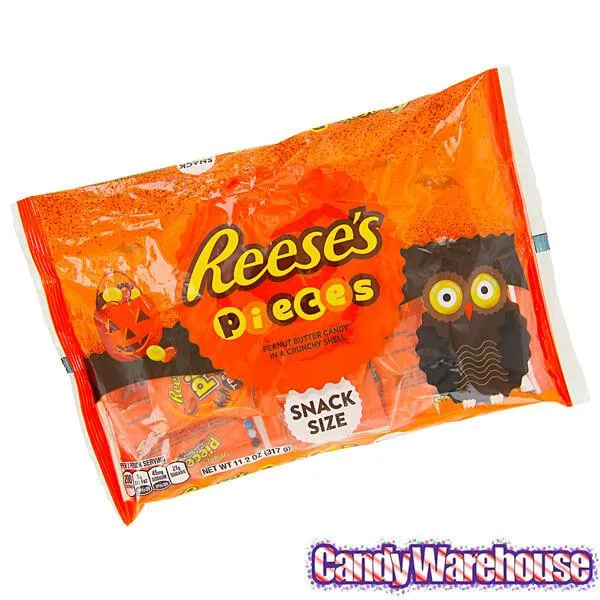 Reese's Pieces Halloween Snack Size Packs: 15-Piece Bag - Image 2
