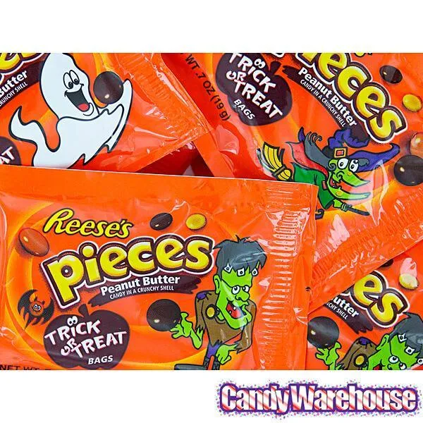Reese's Pieces Halloween Snack Size Packs: 15-Piece Bag - Image 3