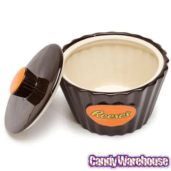 Reese's Porcelain Candy Dish with Cover - Image 2