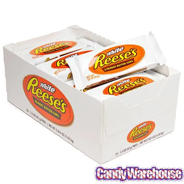Reese's White Chocolate Peanut Butter Cups: 24-Piece Box - Image 3