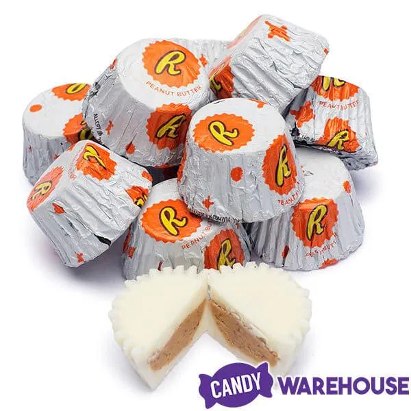 Reese's White Chocolate Peanut Butter Cups Miniatures: 10.5-Ounce Bag - Image 3