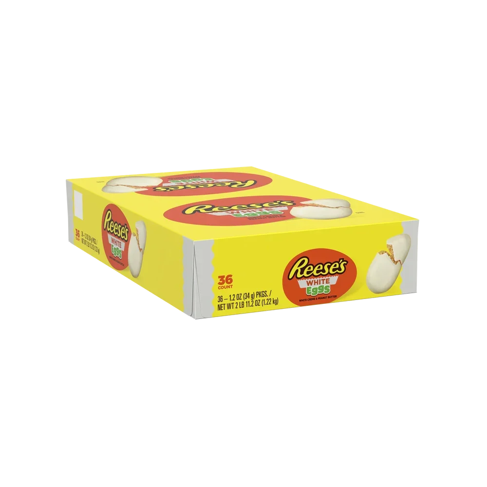 Reese’s White Creme Peanut Butter Eggs: 36-Count Box