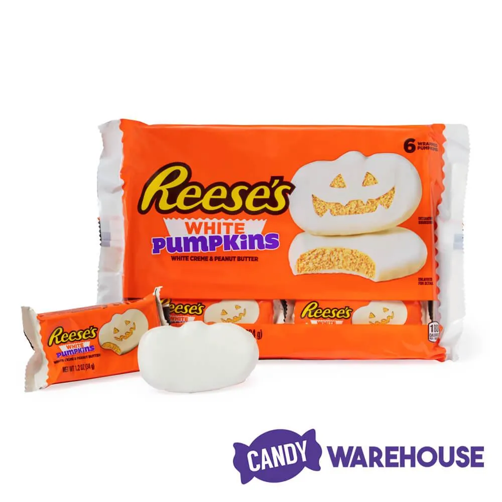 Reese's White Creme Pumpkins: 6-Piece Pack - Image 2