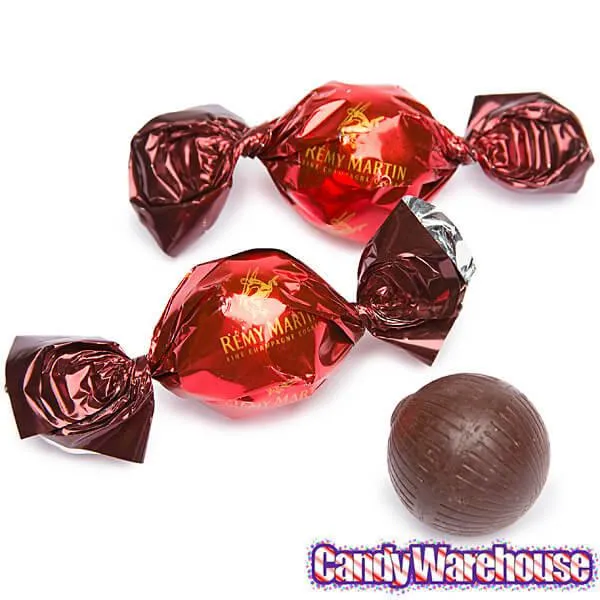 Remy Martin Fine Champagne Cognac Liquor Filled Chocolates: 20-Piece Tube - Image 3