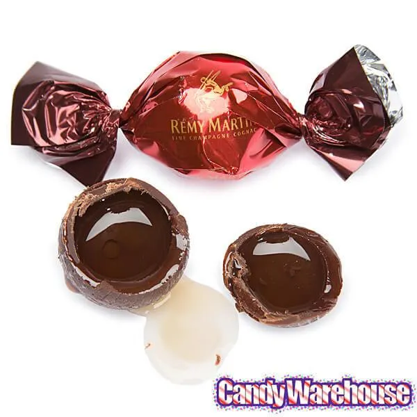 Remy Martin Fine Champagne Cognac Liquor Filled Chocolates: 20-Piece Tube - Image 5