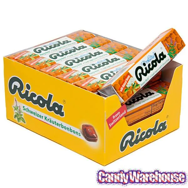 Ricola Honey-Herb Candy Drops Packs: 18-Piece Box - Image 3