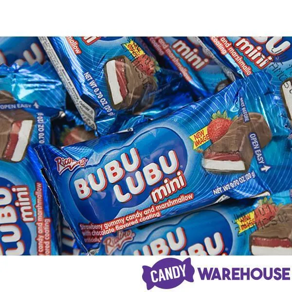 Ricolino Bubu Lubu Mini Candy Bars: 50-Piece Box - Image 4