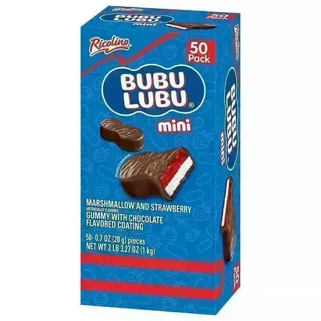 Ricolino Bubu Lubu Mini Candy Bars: 50-Piece Box - Image 5