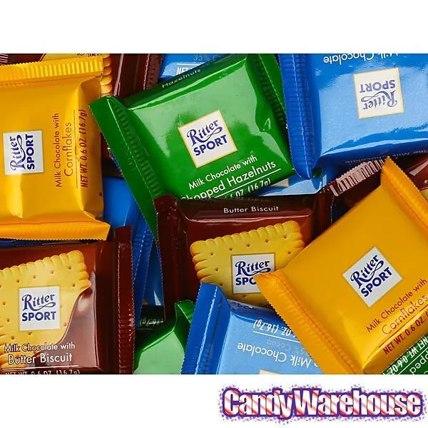 Ritter Sport Mini Chocolate Squares Assortment: 48-Piece Box - Image 2