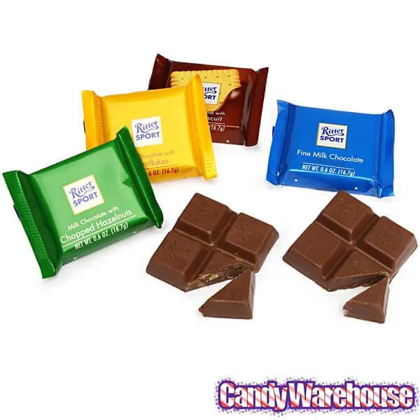 Ritter Sport Mini Chocolate Squares Assortment: 48-Piece Box - Image 3