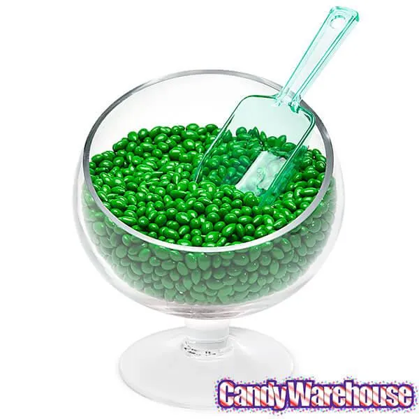Plastic 2-Ounce Flat Bottom Candy Scoop - Robin Egg Blue - Image 2