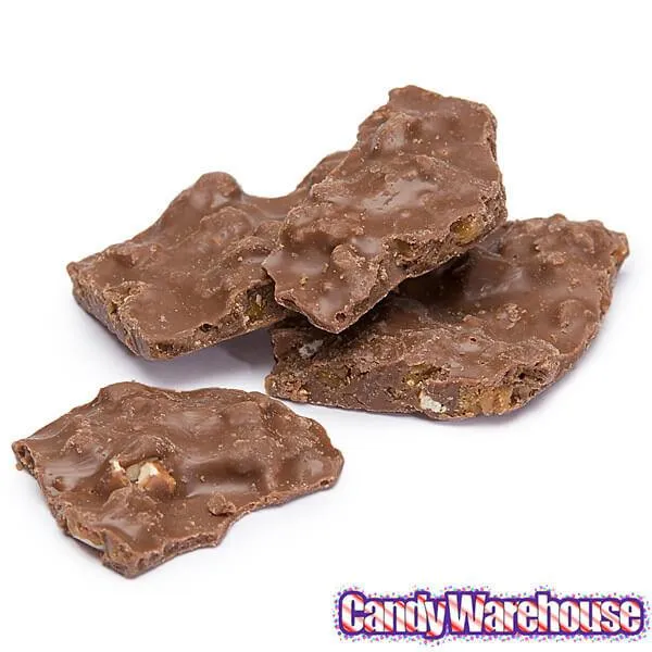 Roca Thins Buttercrunch Toffee Candy - Milk Chocolate Peg Bags: 8-Piece Case - Image 5