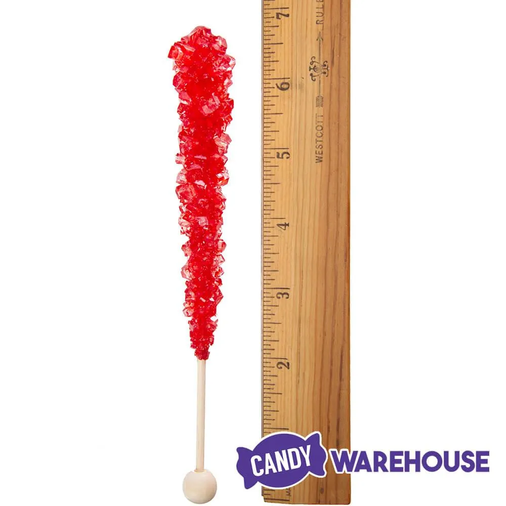 Rock Candy Crystal Sticks - USA Colors Assortment: 12-Piece Box - Image 2