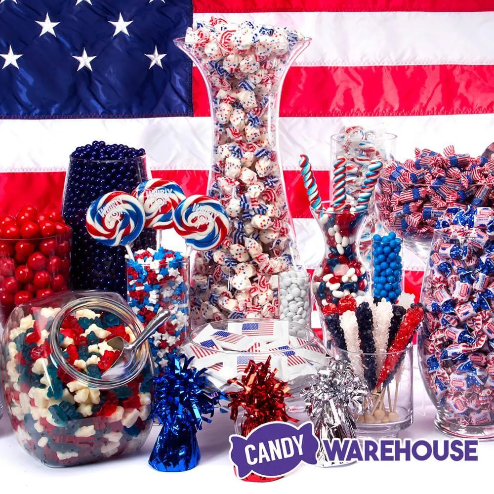 Rock Candy Crystal Sticks - USA Colors Assortment: 12-Piece Box - Image 3