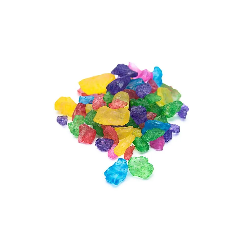 Rock Candy Crystals - Assorted Colors: 5LB Box